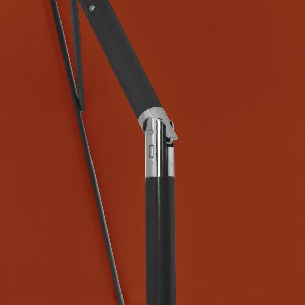 Sombrilla de playa terracota 180x120 cm M 3