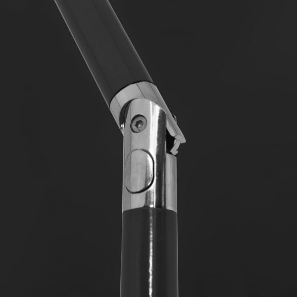 Sombrilla de playa negra 200x125 cm M 3