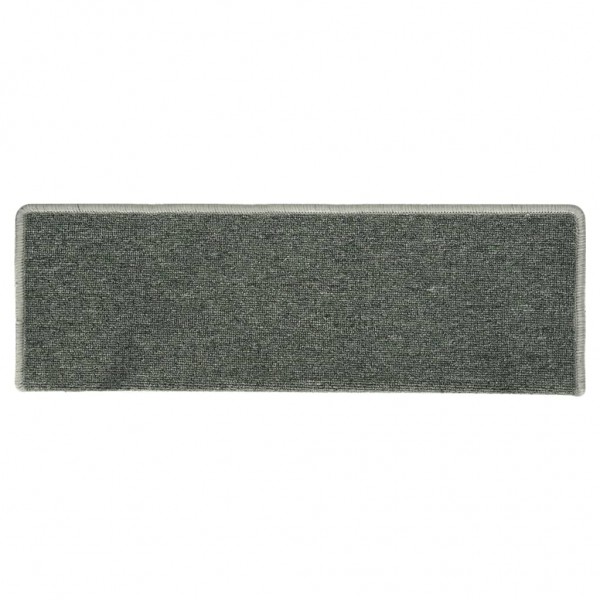 Tapete/carpete para degraus 15 pcs 65x21x4 cm verde M 4