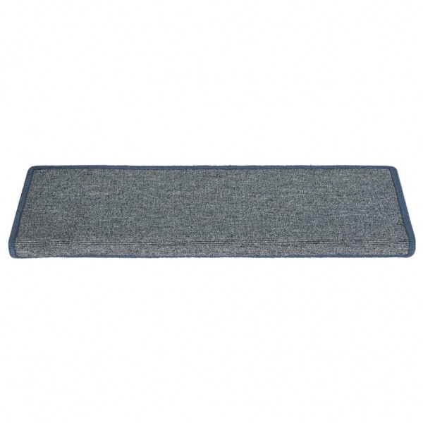 Alfombras de peldaños de escalera 15uds morado y azul 65x21x4cm M 3