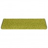 Alfombras de peldaños de escalera 15 uds verde 65x21x4 cm 3