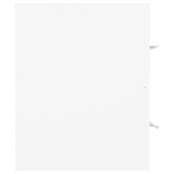 Armario para lavabo madera contrachapada blanco 41x38.5x48 cm M 5