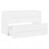 Armario para lavabo madera contrachapada blanco 80x38.5x48 cm 4