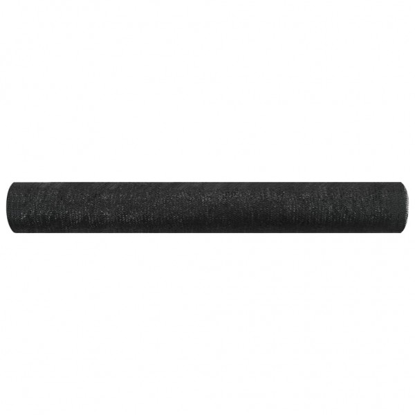 Red de privacidad HDPE negro 3.6x25 m 75 g/m² M 2
