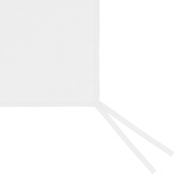 Pared lateral de cenador con ventanas blanco 4x2 m M 3