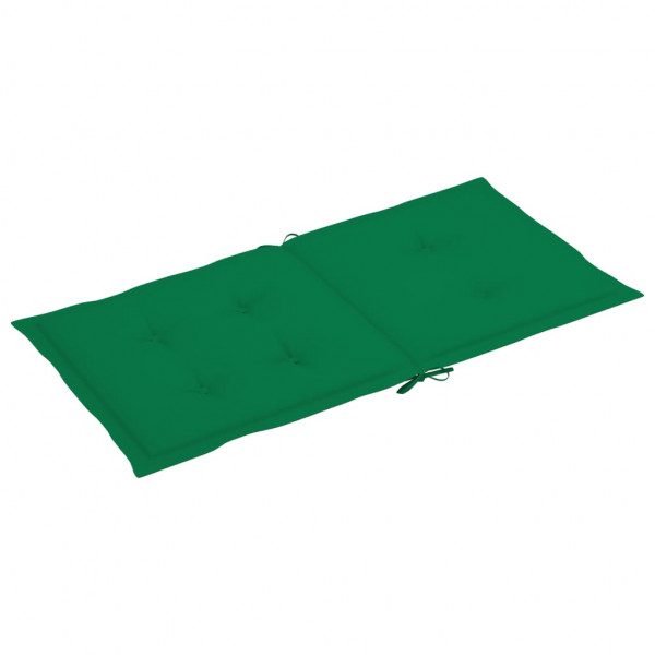 Almofadões lombares p/ cadeiras de jardim 6pcs oxford verde M 3