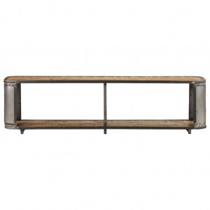 Mueble para TV de madera maciza de mango 150x30x40 cm H