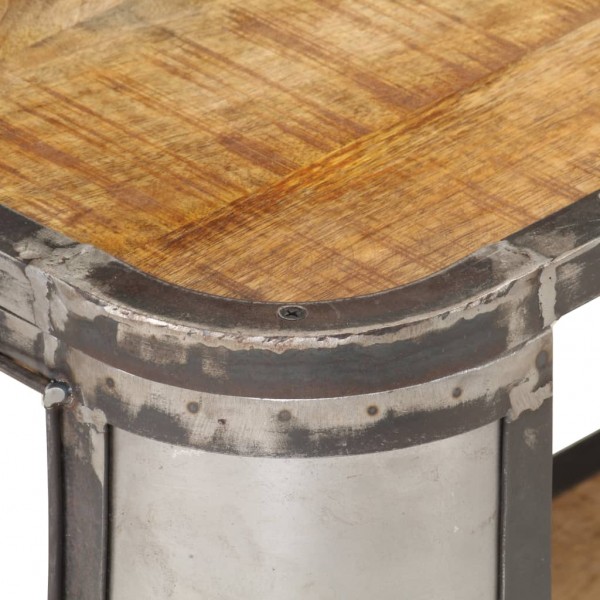 Mueble para TV de madera maciza de mango 150x30x40 cm M 4