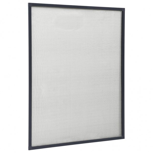 Mosquitera para ventanas gris antracita 100x120 cm M 2