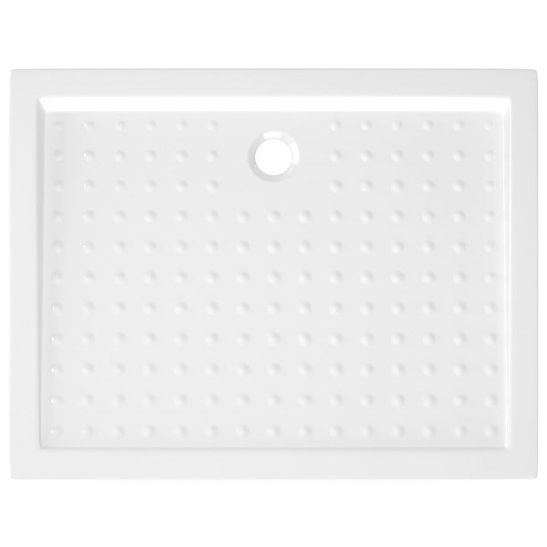 Base de chuveiro com pontos 90x70x4 cm ABS branco M 5