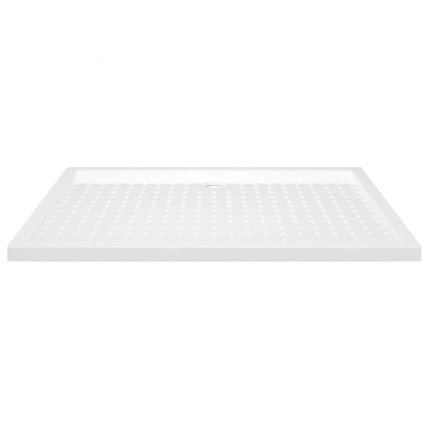 Plato de ducha con puntos ABS blanco 80x120x4 cm M 3