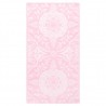 Alfombra de exterior PP rosa 190x290 cm 2