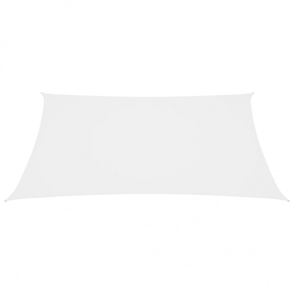 Toldo de vela cuadrado de tela oxford blanco 2x2 m M 3