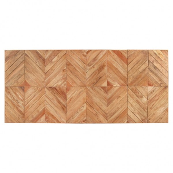 Mesa de comedor madera maciza de acacia y mango 200x90x76 cm M 4