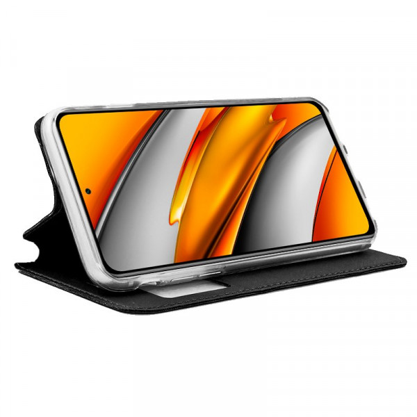 Funda COOL Flip Cover para Xiaomi Mi 11i / Pocophone F3 Liso Negro M 2