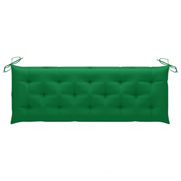 Banco de jardim empilhável c/ almofadão 159 cm teca maciça M 4