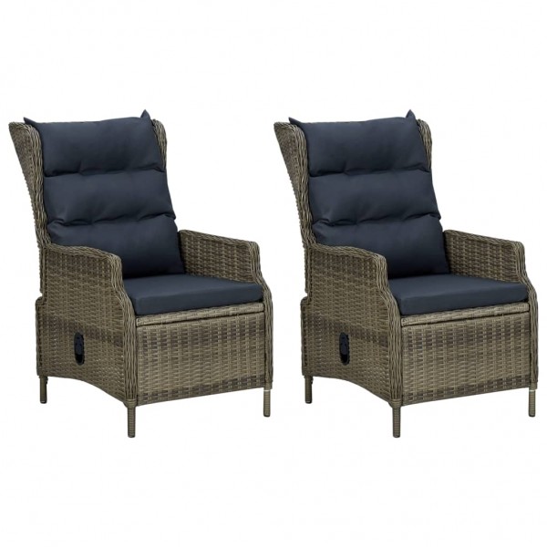 Juego de comedor para jardín 7 piezas marrón M 3