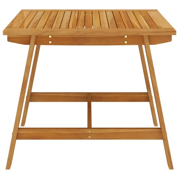 Juego de comedor para jardín 3 piezas gris oscuro M 4