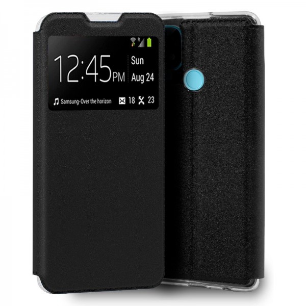 Funda COOL Flip Cover para Realme C21 Liso Negro D