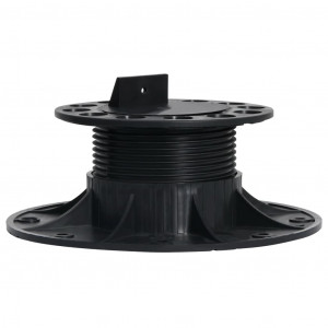 Pés ajustáveis para pavimento 10 pcs 60-88 mm H