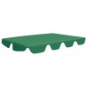 Toldo suplente baloiço jardim 188/168x145/110cm verde 2