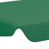 Toldo suplente baloiço jardim 188/168x145/110cm verde 5
