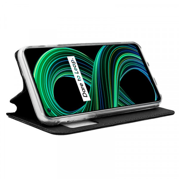 Fundação COOL Capa de Flip para Realme 8 5G / Narzo 30 5G Preto M 2
