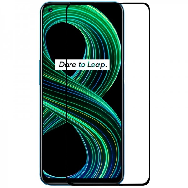 Protector Pantalla Cristal Templado COOL para Realme 8 5G / Narzo 30 5G (FULL 3D Negro) D