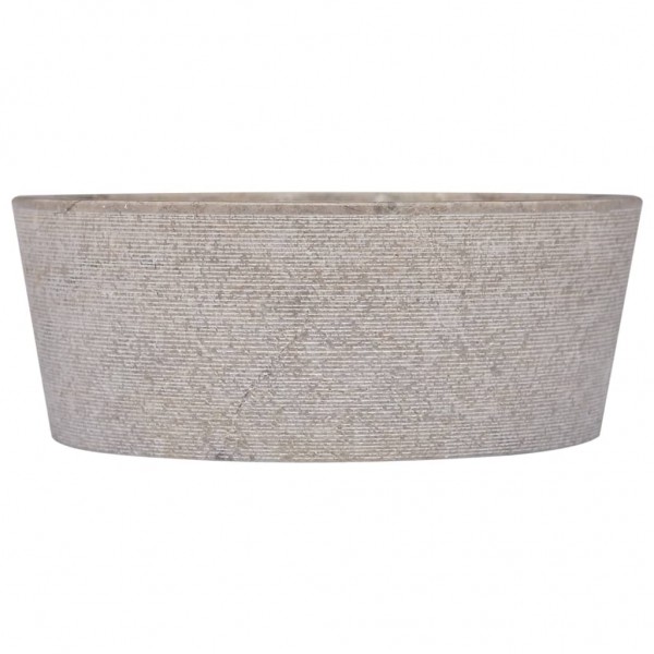 Lavabo gris mármol Ø40x15 cm M 3