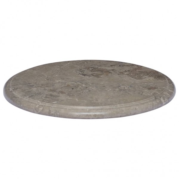 Tablero para mesa mármol gris Ø40x2.5 cm M 3