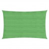 Toldo de vela HDPE verde claro 160 g/m² 2x4.5 m 1