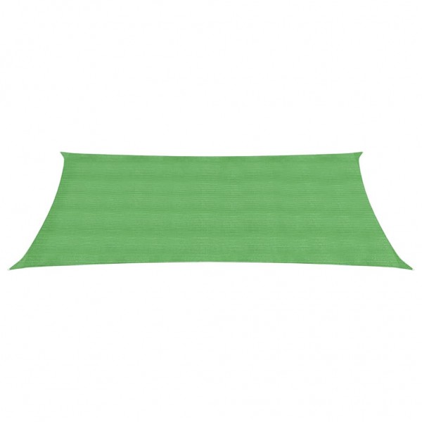 Toldo de vela HDPE verde claro 160 g/m² 2x5 m M 3