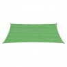 Toldo de vela HDPE verde claro 160 g/m² 2.5x4 m 3
