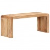 Banco de madera de acacia maciza 110x38x46 cm 1