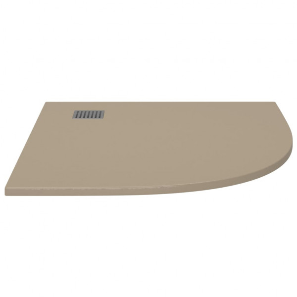 Base de chuveiro SMC 90x90 cm castanho M 3