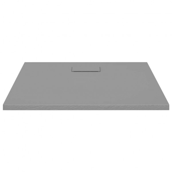 Plato de ducha SMC gris 90x80 cm M 3