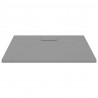 Plato de ducha SMC gris 90x80 cm 3
