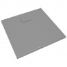 Plato de ducha SMC gris 90x80 cm 5