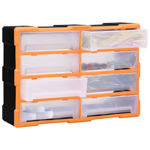 Organizador multicajones con 8 cajones grandes 52x16x37 cm M 3