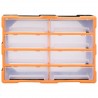 Caixa organizadora com 8 gavetas grandes 52x16x37 cm 5