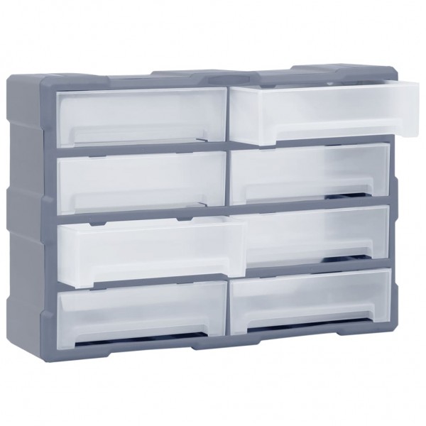 Organizador multicajones con 8 cajones grandes 52x16x37 cm M 4