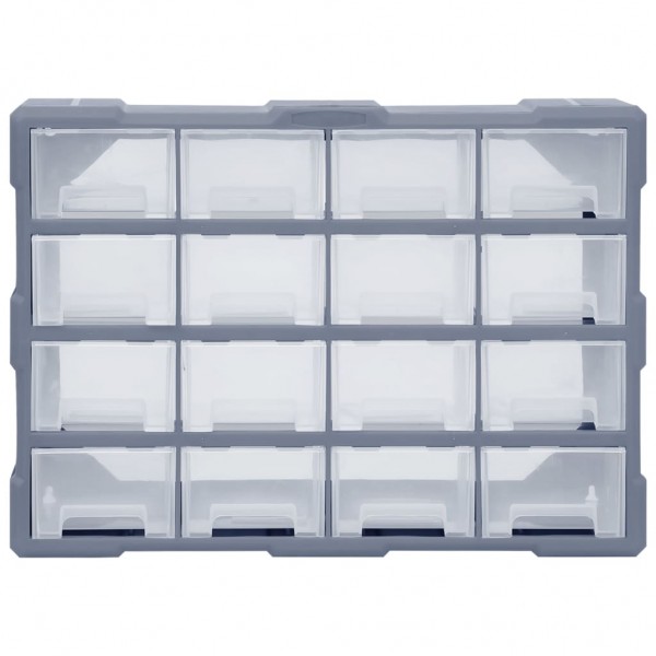 Organizador multicajones con 16 cajones medianos 52x16x37 cm M 5