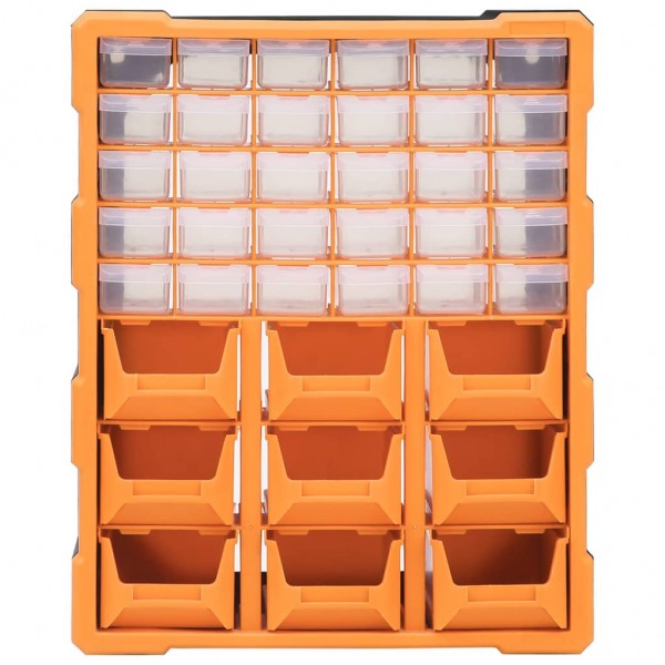 Organizador multicajones con 39 cajones 38x16x47 cm M 5