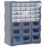 Organizador multicajones con 39 cajones 38x16x47 cm 3