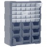 Organizador multicajones con 39 cajones 38x16x47 cm 4