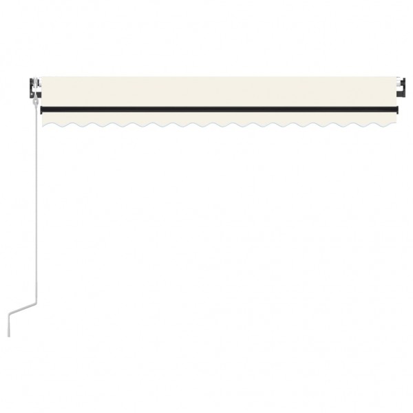 Toldo retrátil automático 400x350 cm creme M 4