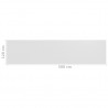Tela de varanda 120x500 cm PEAD branco 5