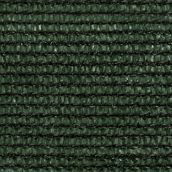 Para-sol estilo vela 160 g/m² 3/4x3 m PEAD verde-escuro M 2