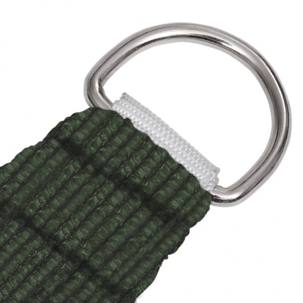 Toldo de vela verde oscuro HDPE 160 g/m² 3/4x3 m M 5