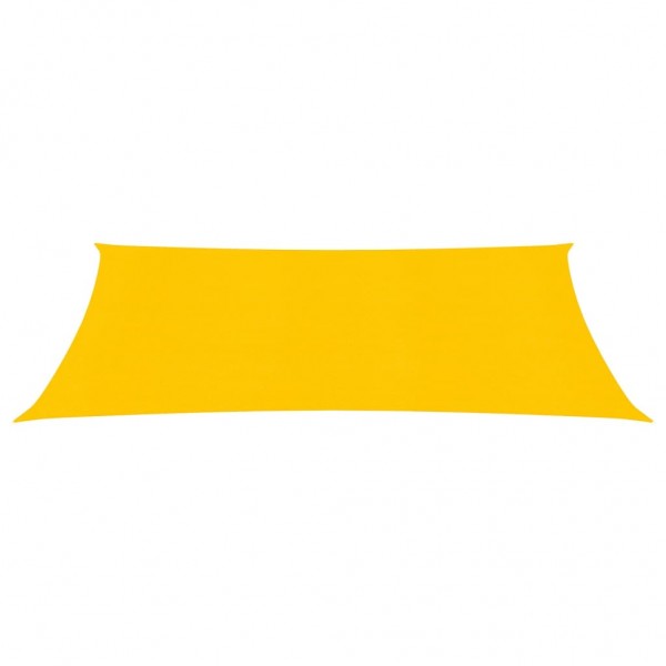 Para-sol estilo vela 160 g/m² 2x4 m PEAD amarelo M 3